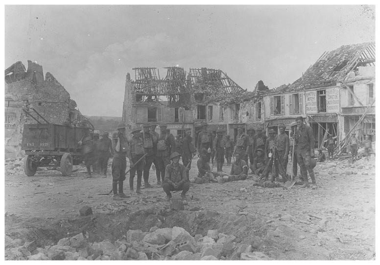 La compagnie Keystone, le 1er août 1918